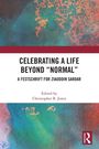 „Celebrating a Life Beyond 'Normal'; A Festschrift for Ziauddin Sardar. Edited by Christopher B. Jones.“ Abstrakte Kunst in Blau und Orange.
