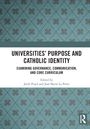 "Universities' Purpose and Catholic Identity", herausgegeben von Jordi Pujol und José María La Porte. Grafisches Muster.