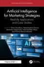 Titel: "Artificial Intelligence for Marketing Strategies". 
Editoren: Shruti Choudhary et al. 
Technologie-Szene mit Bildschirmen.