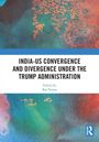 Titel: "India-US Convergence and Divergence under the Trump Administration". Unten links Logo; bunter, abstrakter Hintergrund.