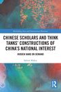 "Chinese Scholars and Think Tanks' Constructions of China's National Interest" von Sabine Mokry. Abstraktes, buntes Muster.