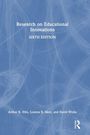 „Research on Educational Innovations, Sixth Edition“ von Arthur K. Ellis, Leanna B. Aker, und David Wicks. Blaues abstraktes Muster.