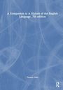 Text: "A Companion to A History of the English Language, 7th edition" und "Thomas Cable". Hintergrund in Blau mit weißen Linien.