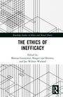 „Routledge Studies in Ethics and Moral Theory“, „The Ethics of Inefficacy“, Herausgeber: Mattias Gunnemyr, Rutger van Oeveren, Jan Willem Wieland. Geometrisches Muster.