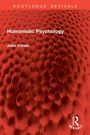 "Humanistic Psychology" von John Cohen. Hintergrund in rot mit wabenartigem Muster. Logo unten rechts.