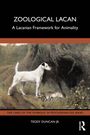 Titel: "Zoological Lacan", Untertitel: "A Lacanian Framework for Animality". Ein Gemälde zeigt einen weißen Hund vor einem Baum.