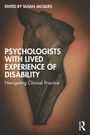 „Psychologists with Lived Experience of Disability: Navigating Clinical Practice“, gezeichnete abstrakte Figur.