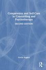 "Competence and Self-Care in Counselling and Psychotherapy. Second Edition. Gerrie Hughes." Blaues Cover mit Muster und Logo.