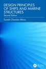 „DESIGN PRINCIPLES OF SHIPS AND MARINE STRUCTURES, Second Edition, Suresh Chandra Misra“. Blaues, strahlenförmiges Design.