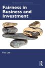 „Fairness in Business and Investment“ von Paul Lee. Fünf flache Steine sind künstlerisch gestapelt.
