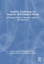 Buchcover: "Assistive Technology for Learners with Complex Needs" und Autoren. Blauer Hintergrund mit abstrakten Linien.