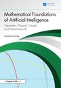 "Mathematical Foundations of Artificial Intelligence" von Momiao Xiong. Bunte geometrische Formen im Hintergrund.