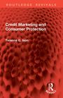 Text: "Credit Marketing and Consumer Protection" von Terence G. Ison. Rote, wabenartige Struktur im Hintergrund.