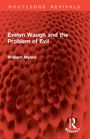 Titel: "Evelyn Waugh and the Problem of Evil" von William Myers. Rote, strukturierte Oberfläche im Hintergrund.
