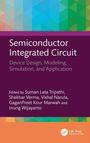 "Semiconductor Integrated Circuit: Device Design, Modeling, Simulation, and Application" in weiß auf lila. Bunte geometrische Muster.