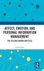 Lilach Alon: Affect, Emotion, and Personal Information Management, Buch