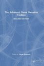 "The Advanced Game Narrative Toolbox, Second Edition, Edited by Tobias Heussner." Blauer Hintergrund mit feinen Linien.