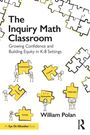 Text: "The Inquiry Math Classroom: Growing Confidence and Building Equity in K-8 Settings" von William Polan. Illustration: Puzzle-Teile.