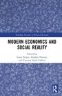 "Modern Economics and Social Reality", herausgegeben von Ioana Negru, Stephen Pratten, Yannick Slade-Cafferel. Florales Muster.