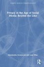 Luan Wise: Privacy in the Age of Social Media: Beyond the Like, Buch