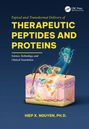 Oben steht: "Topical and Transdermal Delivery of THERAPEUTIC PEPTIDES AND PROTEINS". Darunter eine Illustration der Haut.