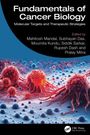 „Fundamentals of Cancer Biology“ von mehreren Autoren. Illustration von Krebszellen unter dem Mikroskop.