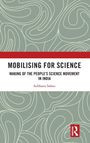 „MOBILIZING FOR SCIENCE: Making of the People’s Science Movement in India“ von Subhasis Sahoo. Abstraktes Muster, Logo.