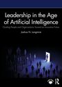 „Leadership in the Age of Artificial Intelligence“ von Joshua N. Longmire. Silhouetten vor einer leuchtenden Tür.