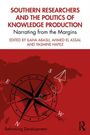 Titel: "Southern Researchers and the Politics of Knowledge Production". Illustration: Kompass und Papierflieger auf rotem Hintergrund.