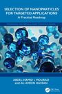 Buchtitel: "Selection of Nanoparticles for Targeted Applications". Blaue, glänzende Kugeln schweben in der Mitte.