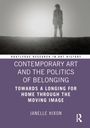 Titel: "Contemporary Art and the Politics of Belonging". Oben Silhouette einer Person vor einem dunklen Horizont.