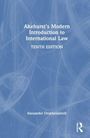 „Akehurst's Modern Introduction to International Law, Tenth Edition, Alexander Orakhelashvili“, blaues Cover mit abstraktem Muster.