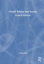 „French Politics and Society, Fourth Edition, Alistair Cole“. Blauer Hintergrund mit weißen, abstrakten Linien.