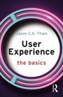 "Jason C.K. Tham, User Experience: the basics." Farbenfrohe Kreise als Hintergrund, Logo rechts unten.