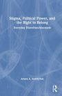 „Stigma, Political Power, and the Right to Belong: Everyday Disenfranchisement“ von Ariana A. Andriichuk. Blaues, abstraktes Design.