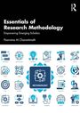 "Essentials of Research Methodology" von Poornima M Charantimath. Symbole für verschiedene Forschungsmethoden darunter.