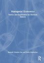 Text: "Managerial Economics: Theory and Application for Decision Makers." Autoren: Ramesh Chandra Das und Sovik Mukherjee. Blaues Design.
