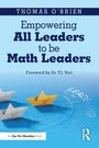 "Empowering All Leaders to be Math Leaders" von Thomas O'Brien. Origami-Boote und ein Kompass im Hintergrund.