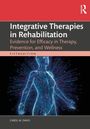 "Integrative Therapies in Rehabilitation. Fifth Edition. Carol M. Davis." Illustration eines leuchtenden menschlichen Körpers.