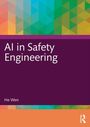 „AI in Safety Engineering“ und „He Wen“. Bunte geometrische Muster oben, violetter Hintergrund. Routledge Logo unten rechts.