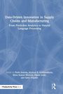 "Data-Driven Innovation in Supply Chains and Manufacturing" steht in Weiß auf blauem Hintergrund, mit Autorenangaben.