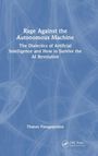 "Rage Against the Autonomous Machine" von Thanos Panagopoulos. Blauer Hintergrund mit weißen Linien und CRC Press Logo.