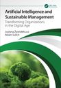 "Artificial Intelligence and Sustainable Management" von Justyna Żywiołek und Adam Sulich. Grüner Moosball im Fokus.
