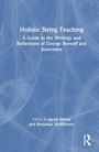 Text: "Holistic String Teaching: A Guide to the Writings and Reflections of George Bornoff and Associates. Edited by Jacob Dakon and Benjamin McWhorter." Hintergrund: Blaue abstrakte Linien.