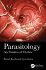 „Parasitology: An Illustrated Outline“ von Patrick Ferdinand Ayeh-Kumi. Illustration von Parasiten in einem Darm.