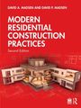 David A. Madsen: Modern Residential Construction Practices, Buch