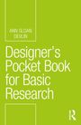 Ann Devlin: Designer's Pocket Book for Basic Research, Buch