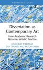 Guy Trainin: Dissertation as Contemporary Art, Buch