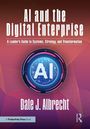 "AI and the Digital Enterprise" steht in großer Schrift. Darunter ist ein rundes Symbol mit "AI" in der Mitte und der Name Dale J. Albrecht.