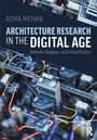 "Asma Mehan: Architecture Research in the Digital Age" steht in großen Buchstaben über einer Stadtansicht von oben.